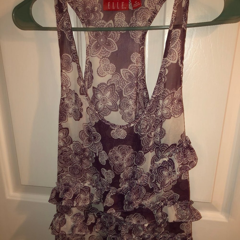 Elle flowered Tank
